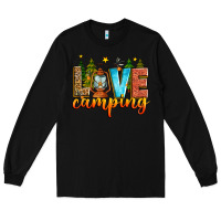 Black love camping Long Sleeve Tee - Zillion Design Studio