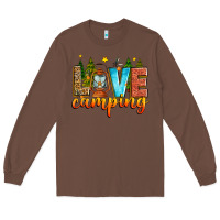 Chestnut love camping Long Sleeve Tee - Zillion Design Studio