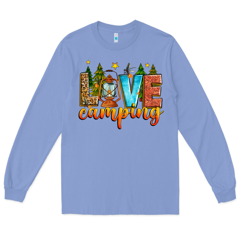 Love Camping Long Sleeve Tee by Zillion Design Studio | Teevron