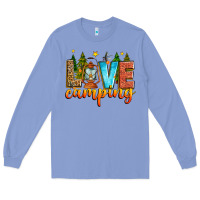 Colony Blue love camping Long Sleeve Tee - Zillion Design Studio