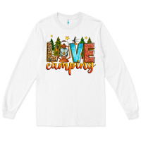 White love camping Long Sleeve Tee - Zillion Design Studio