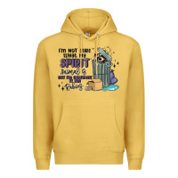 Antique Gold spirit animal raccoon Premium Hoodie - MaliasSmallBusiness