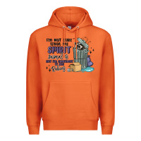 Carrot spirit animal raccoon Premium Hoodie - MaliasSmallBusiness