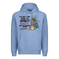 Colony Blue spirit animal raccoon Premium Hoodie - MaliasSmallBusiness
