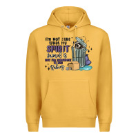Mustard spirit animal raccoon Premium Hoodie - MaliasSmallBusiness