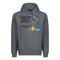 Rock spirit animal raccoon Premium Hoodie - MaliasSmallBusiness