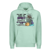 Seafoam spirit animal raccoon Premium Hoodie - MaliasSmallBusiness