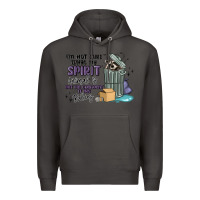 Smoke spirit animal raccoon Premium Hoodie - MaliasSmallBusiness