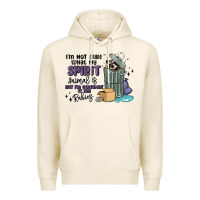 Tofu spirit animal raccoon Premium Hoodie - MaliasSmallBusiness