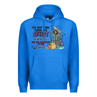 True Royal spirit animal raccoon Premium Hoodie - MaliasSmallBusiness