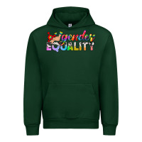 Forest Green Western LGBTQ Gender Equality Urban Hoodie - BundleAndBundleShop