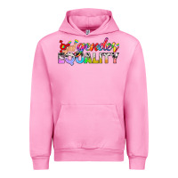 Fuchsia Pink Western LGBTQ Gender Equality Urban Hoodie - BundleAndBundleShop