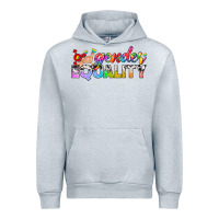 Heather Grey Western LGBTQ Gender Equality Urban Hoodie - BundleAndBundleShop