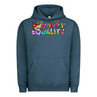 Pigment Midnight Navy Western LGBTQ Gender Equality Urban Hoodie - BundleAndBundleShop