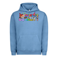 Pigment Pebble Blue Western LGBTQ Gender Equality Urban Hoodie - BundleAndBundleShop