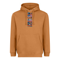 Meerkat usa flag and western patterns  penwraps Heavyweight Hoodie - Artiststas