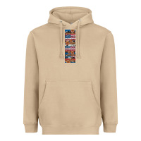 Mushroom usa flag and western patterns  penwraps Heavyweight Hoodie - Artiststas