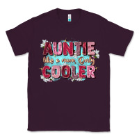 Plum auntie like mom only cooler Classic Tee - Zillion Design Studio