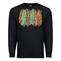 Black western brushstrokes Premium Sweatshirt - AdoDesignShop