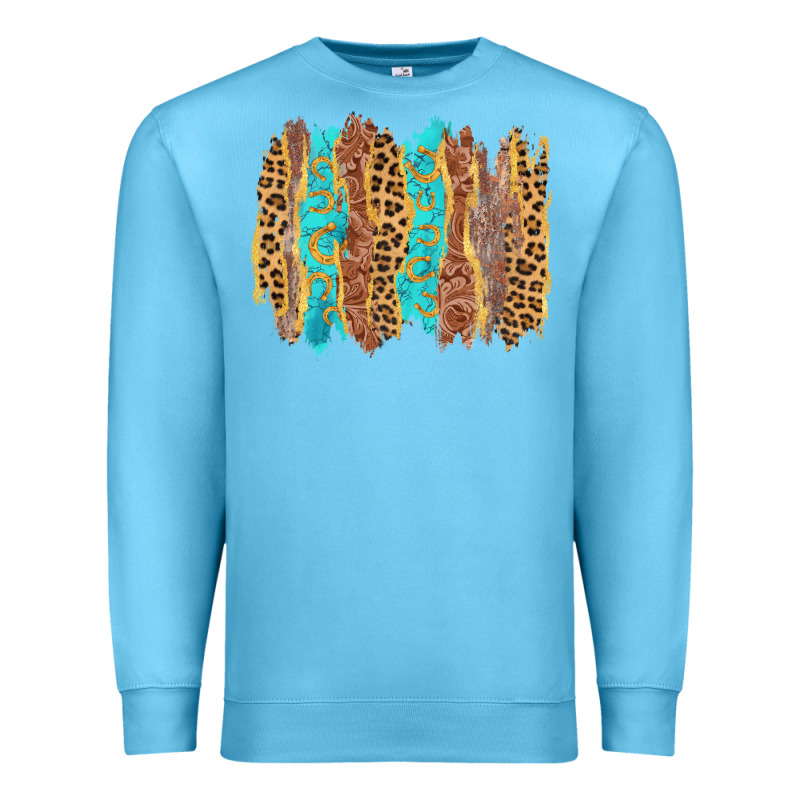 Western Brushstrokes Premium Sweatshirt by AdoDesignShop | Teevron