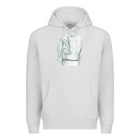 Dove Grey golden retriever chf 2 Premium Hoodie - RanaPortraitStore