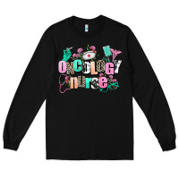 Black oncology nurse Long Sleeve Tee - AdoDesignShop