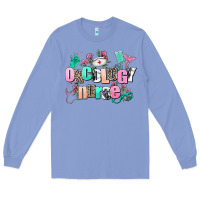 Colony Blue oncology nurse Long Sleeve Tee - AdoDesignShop