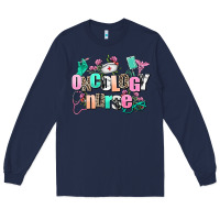 Navy oncology nurse Long Sleeve Tee - AdoDesignShop