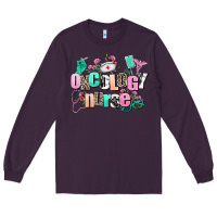 Plum oncology nurse Long Sleeve Tee - AdoDesignShop