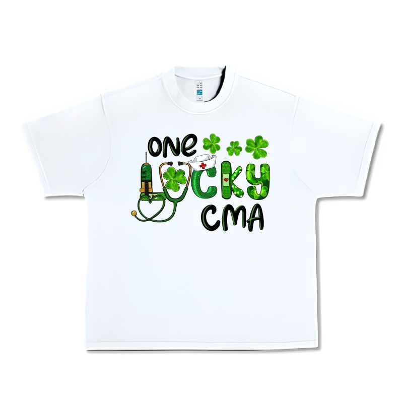 One Lucky Certified Medical Assistant Cma Urban Heavy Tee by RanaPortraitStore | Teevron