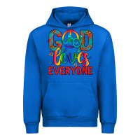 Cobalt LGBTQ+ God Loves Everyone Urban Hoodie - BundleAndBundleShop