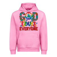 Lgbtq+ God Loves Everyone Urban Hoodie | Teevron