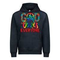 Navy LGBTQ+ God Loves Everyone Urban Hoodie - BundleAndBundleShop