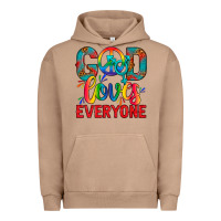 Pigment Burro LGBTQ+ God Loves Everyone Urban Hoodie - BundleAndBundleShop