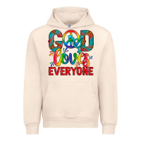 Sandshell LGBTQ+ God Loves Everyone Urban Hoodie - BundleAndBundleShop