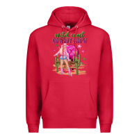 Cardinal wild west cowboy show Premium Hoodie - NancyCooperArtShop