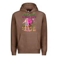 Chestnut wild west cowboy show Premium Hoodie - NancyCooperArtShop