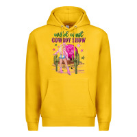 Lemon wild west cowboy show Premium Hoodie - NancyCooperArtShop
