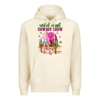 Sandshell wild west cowboy show Premium Hoodie - NancyCooperArtShop