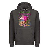 Smoke wild west cowboy show Premium Hoodie - NancyCooperArtShop