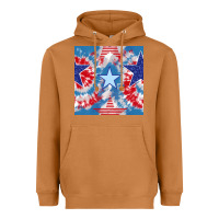 Meerkat patriotic tie dye stars Heavyweight Hoodie - BundleAndBundleShop
