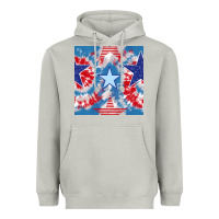 Moon Dust patriotic tie dye stars Heavyweight Hoodie - BundleAndBundleShop