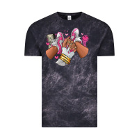 Cloud Black Pink and white sneaker girl Vintage Tee - RanaPortraitStore