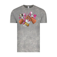 Cloud Rock Pink and white sneaker girl Vintage Tee - RanaPortraitStore