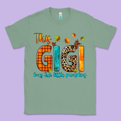 This Gigi Loves Her Little Pumpkins Classic Tee Designed By Texasbilliewilder