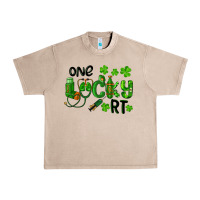 French Oak One Lucky Respiratory Terapist Urban Heavy Tee - RanaPortraitStore