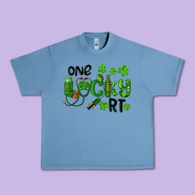 Urban Heavy Tee One Lucky Respiratory Terapist