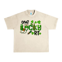 Sandshell One Lucky Respiratory Terapist Urban Heavy Tee - RanaPortraitStore
