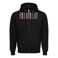 American Mama Libbey Glass Zipper Hoodie | Teevron