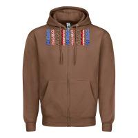 Chestnut american mama libbey glass Zipper Hoodie - HRA Design Shop